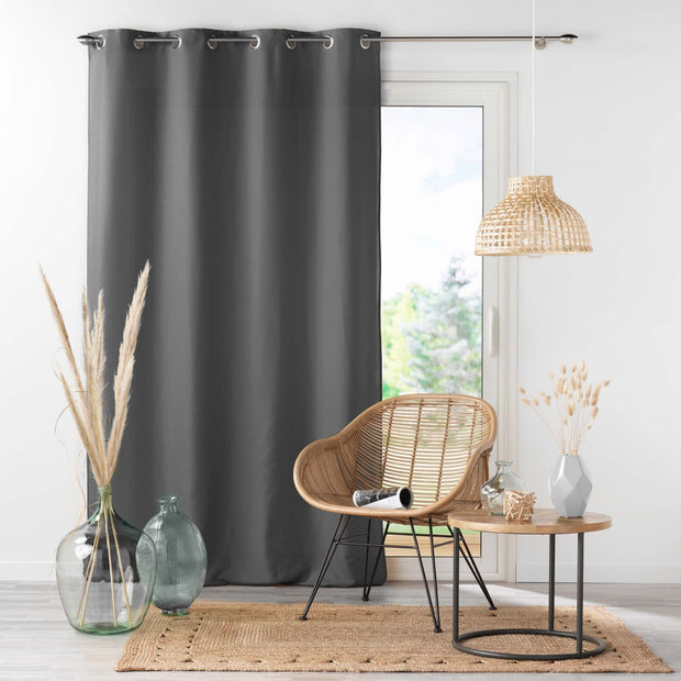 Draperie Absolu Antracit, 140 x 280 cm (1)