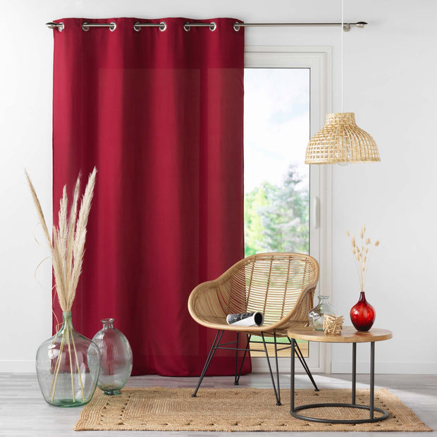 Draperie Absolu Bordeaux, 140 x 260 cm (1)