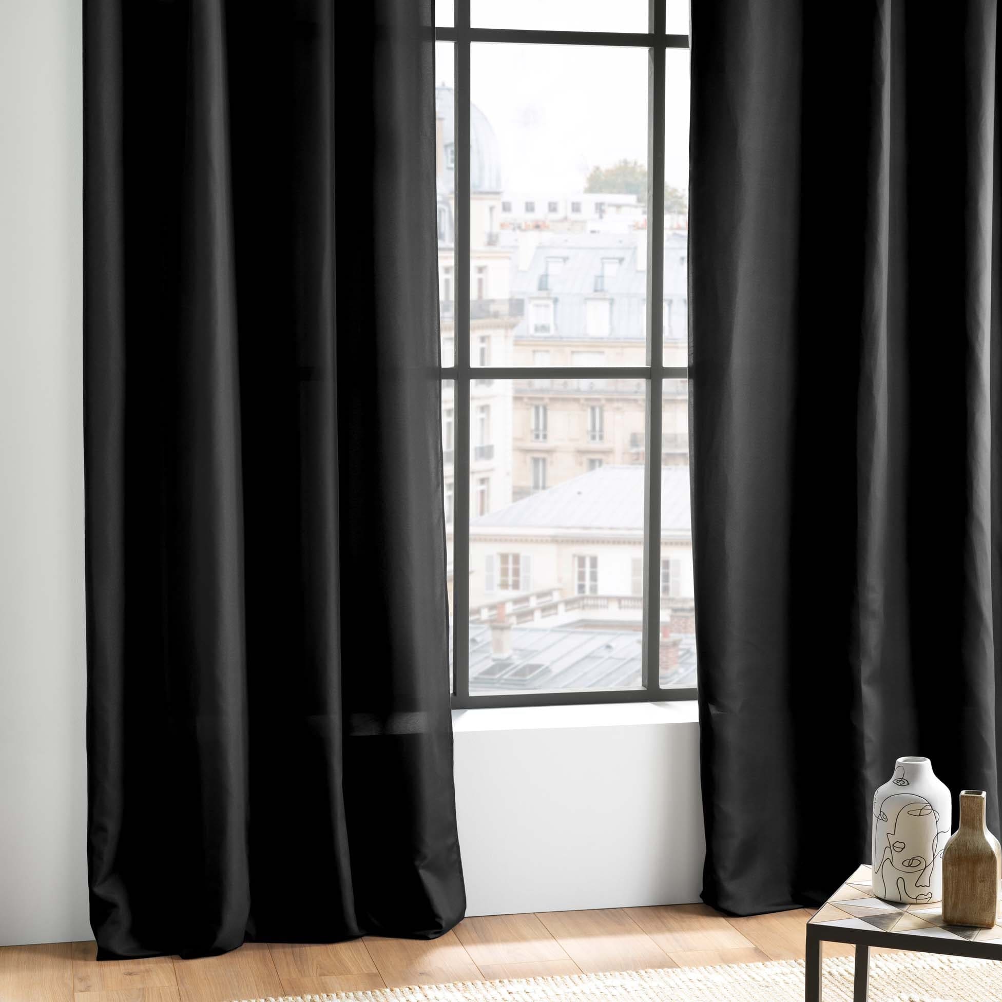 U10 Draperie Absolu Negru, 140 x 260 cm