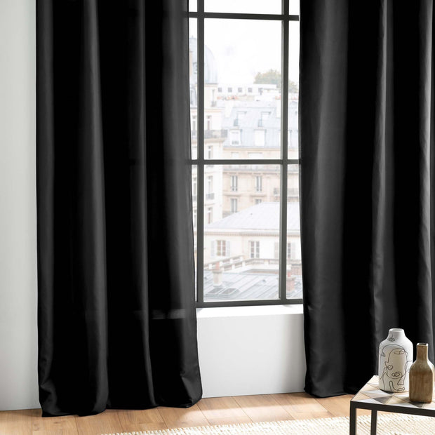 U10 Draperie Absolu Negru, 140 x 260 cm