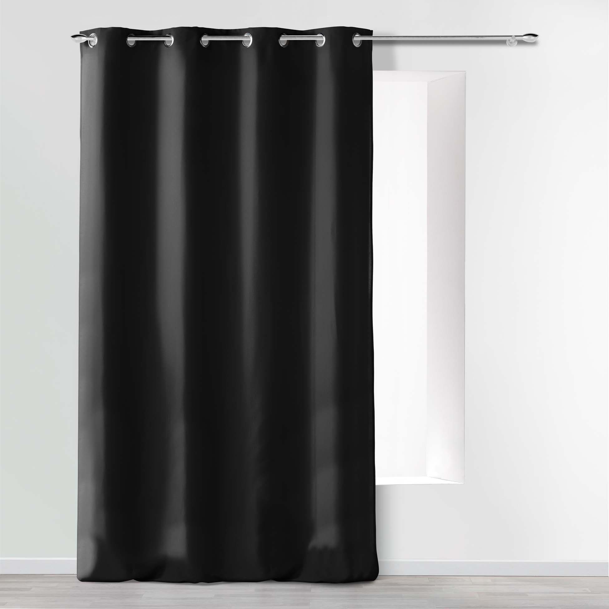 U10 Draperie Absolu Negru, 140 x 280 cm