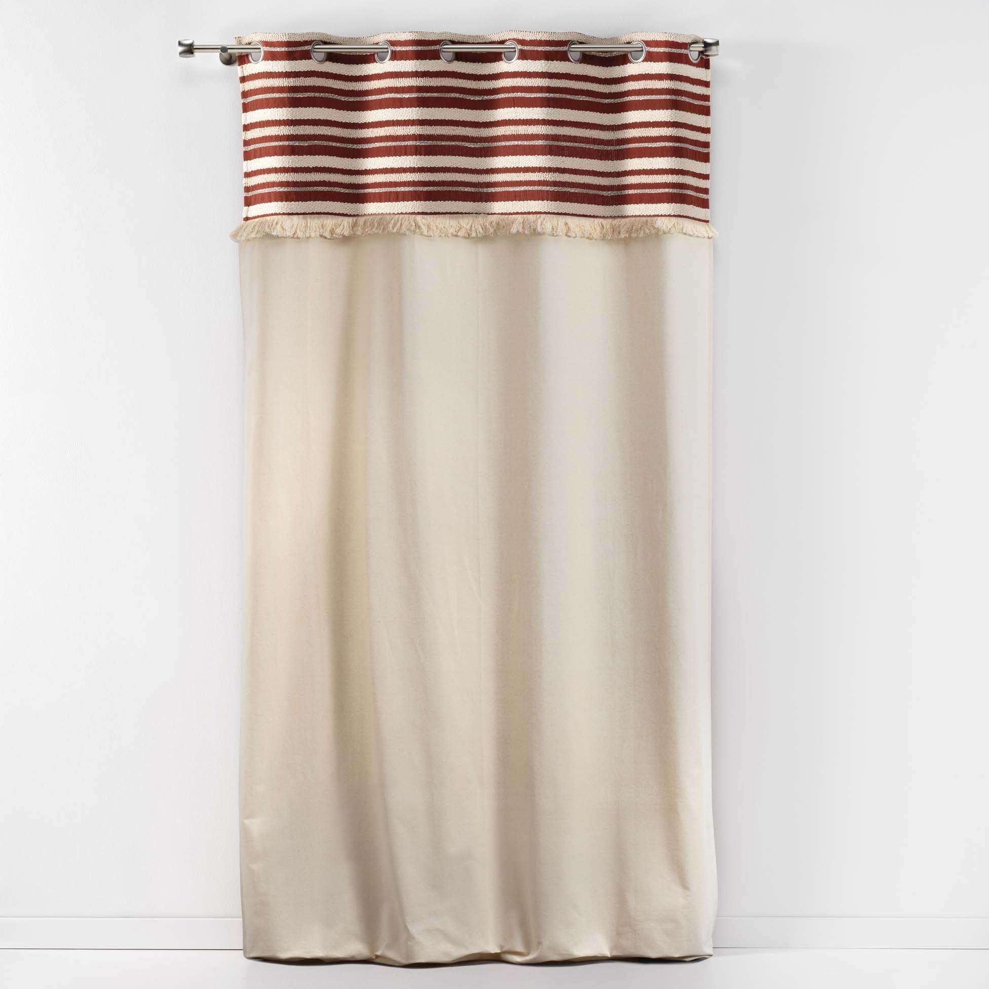 Draperie Atlas Caramiziu, 140 x 240 cm