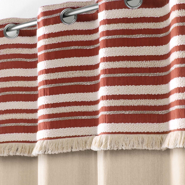 U10 Draperie Atlas Caramiziu, 140 x 240 cm