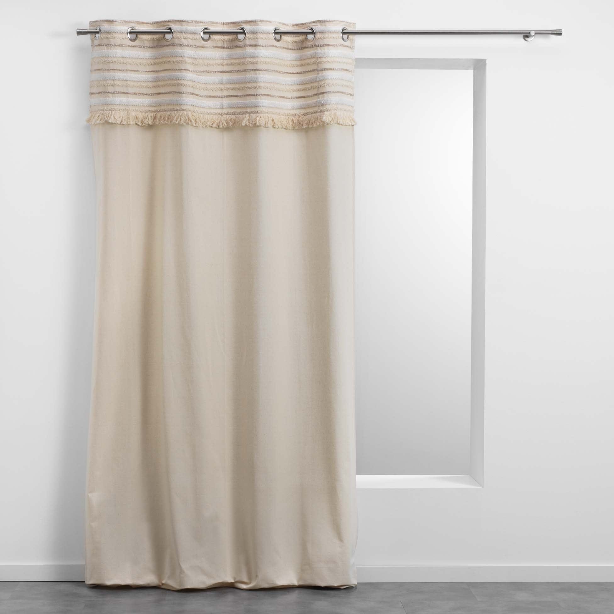 Draperie Atlas Ivoir, 140 x 240 cm