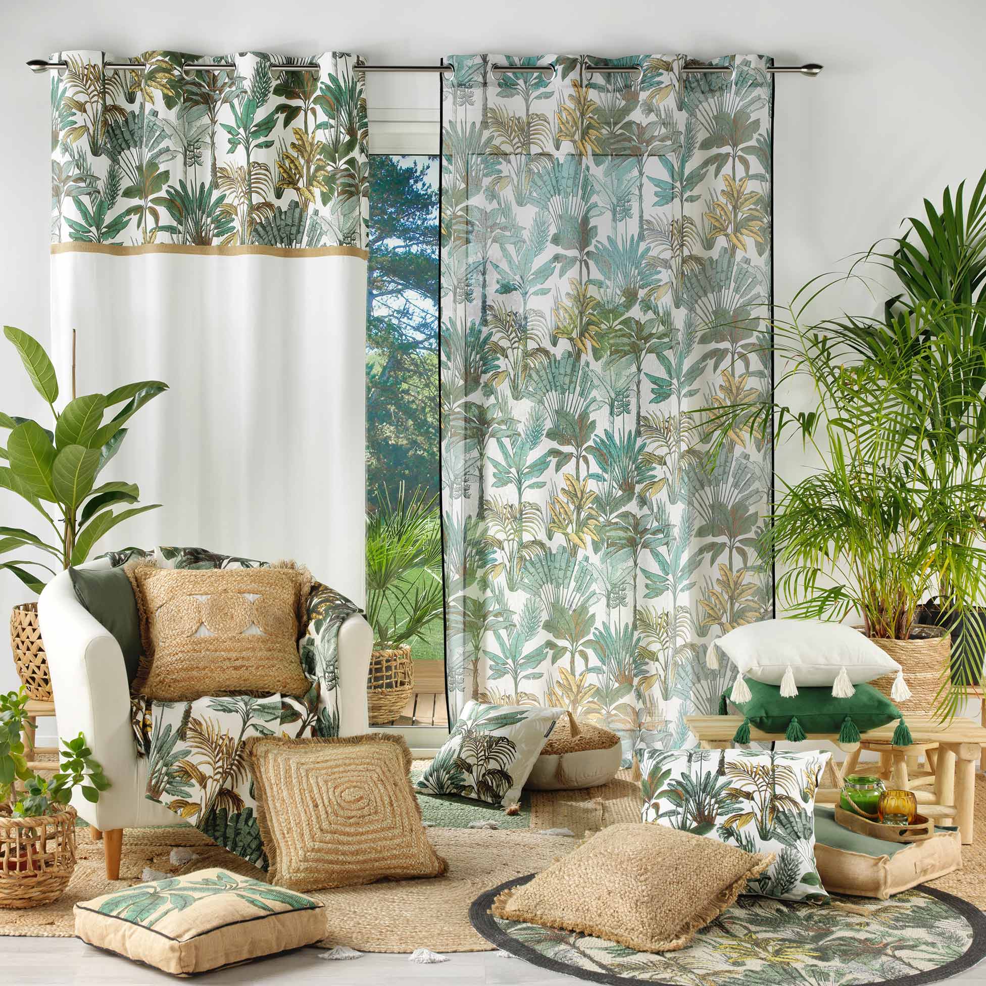 U10 Draperie Balinesia Bej, 140 x 240 cm