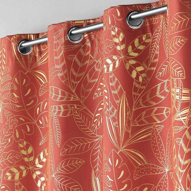 Draperie Belflor Caramiziu / Auriu, 140 x 280 cm (2)