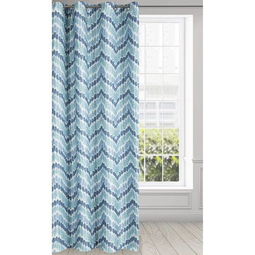 BFSummer Draperie Blackout Ann Multicolor / Albastru, 140 x 250 cm, 1 bucata