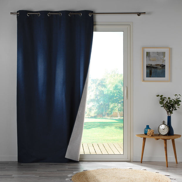 Draperie Blackout Crepuscule Albastru Inchis, 140 x 260 cm (1)