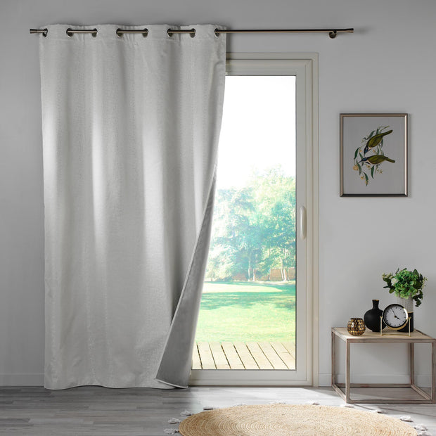 U10 Draperie Blackout Darko Alb, 140 x 260 cm