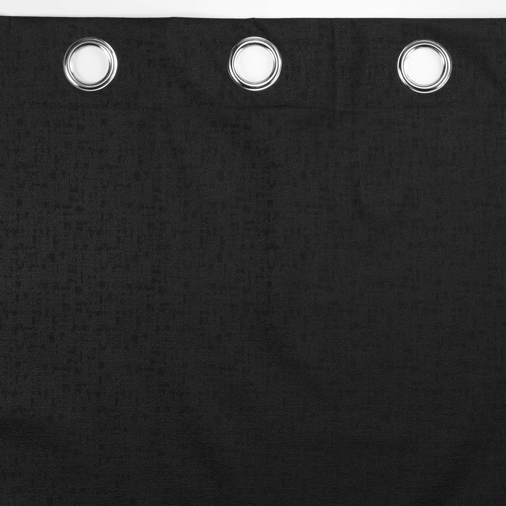 U10 Draperie Blackout Darko Negru, 140 x 260 cm