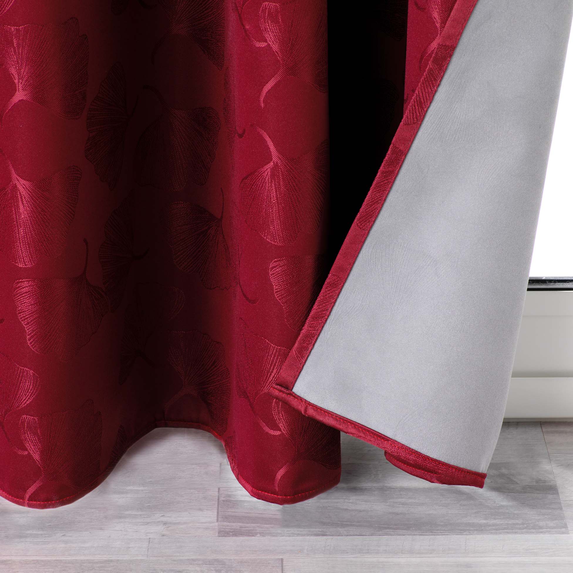 U10 Draperie Blackout Lunella Bordeaux, 140 x 260 cm