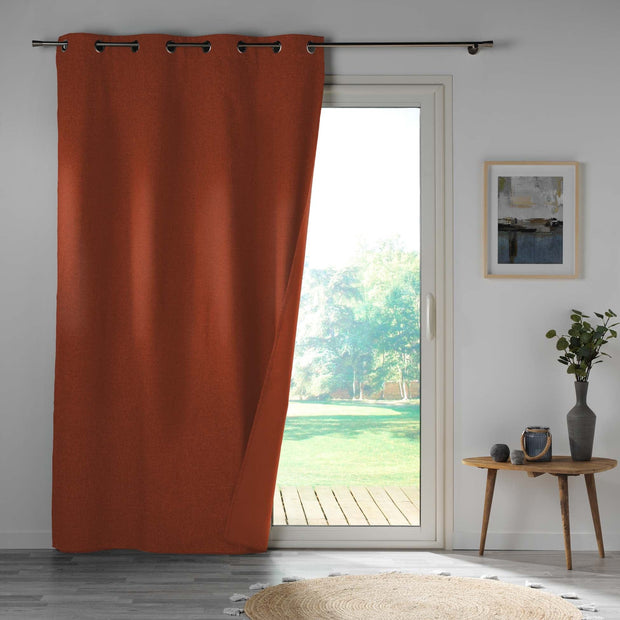 U10 Draperie Blackout Obscure Caramiziu, 140 x 260 cm