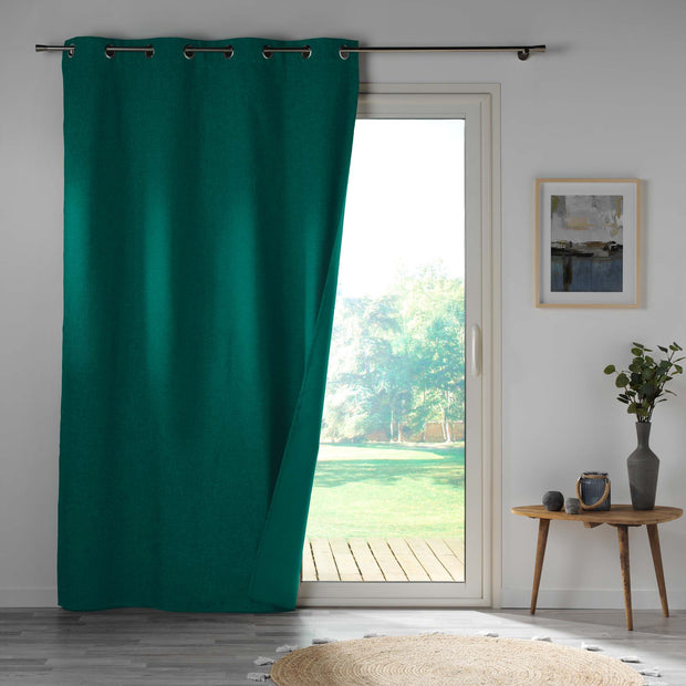 U10 Draperie Blackout Obscure Verde, 140 x 260 cm