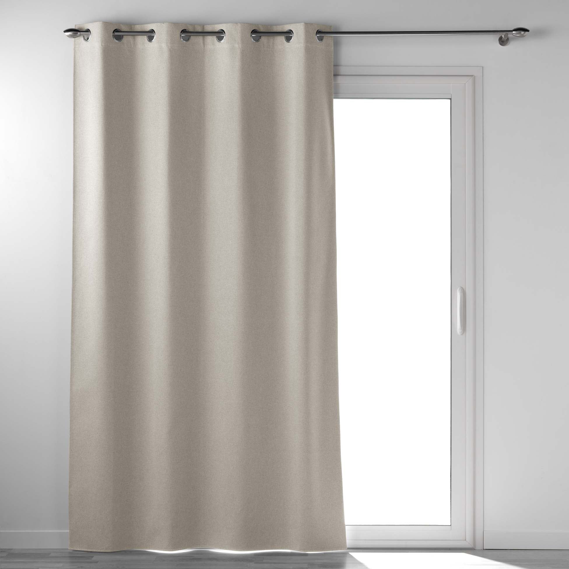 U10 Draperie Blackout Occultiss Bej, 135 x 260 cm