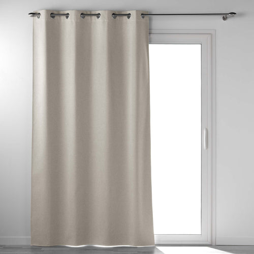 U10 Draperie Blackout Occultiss Bej, 135 x 260 cm