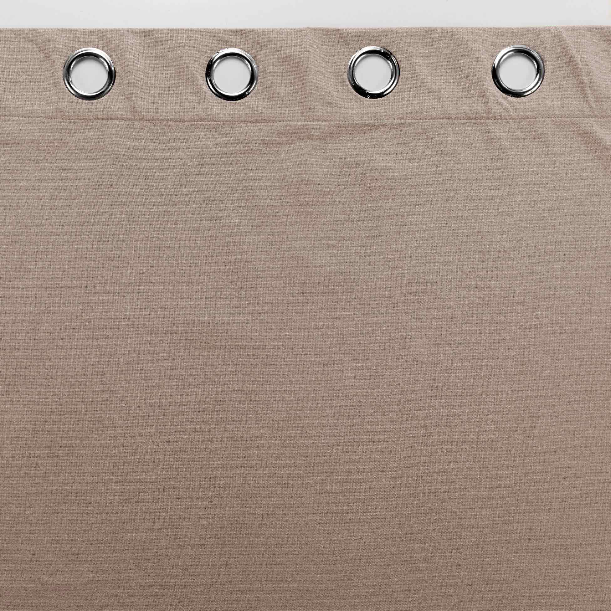 U10 Draperie Blackout Occultiss Grej, 135 x 260 cm