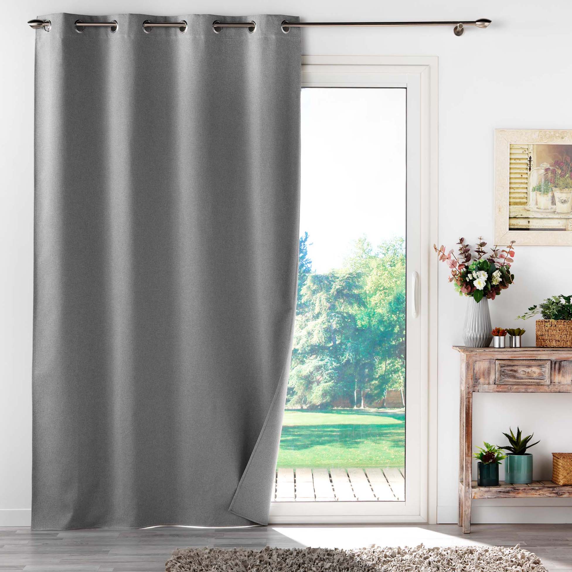 U10 Draperie Blackout Occultiss Gri, 135 x 260 cm