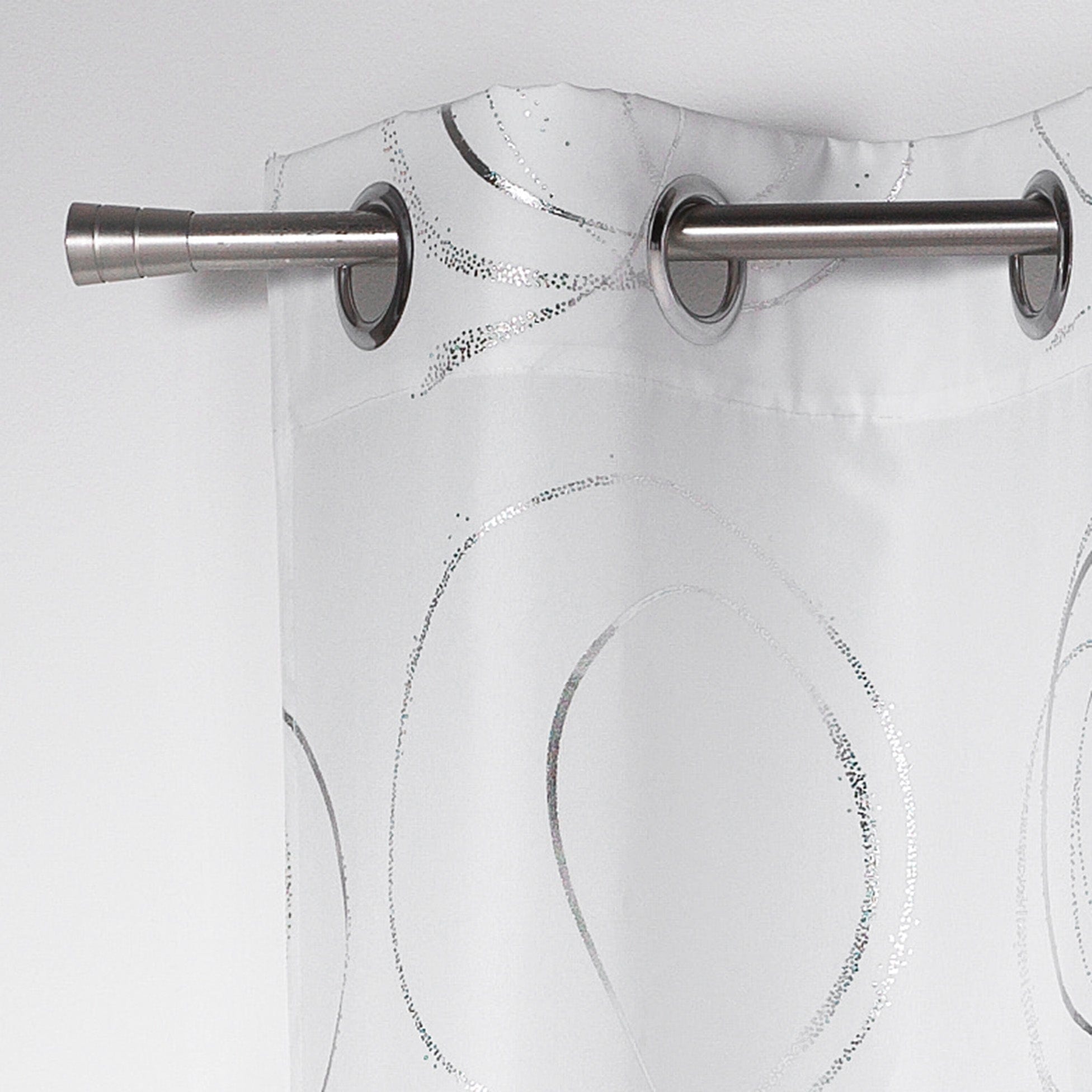 U10 Draperie Bully Alb, 140 x 260 cm