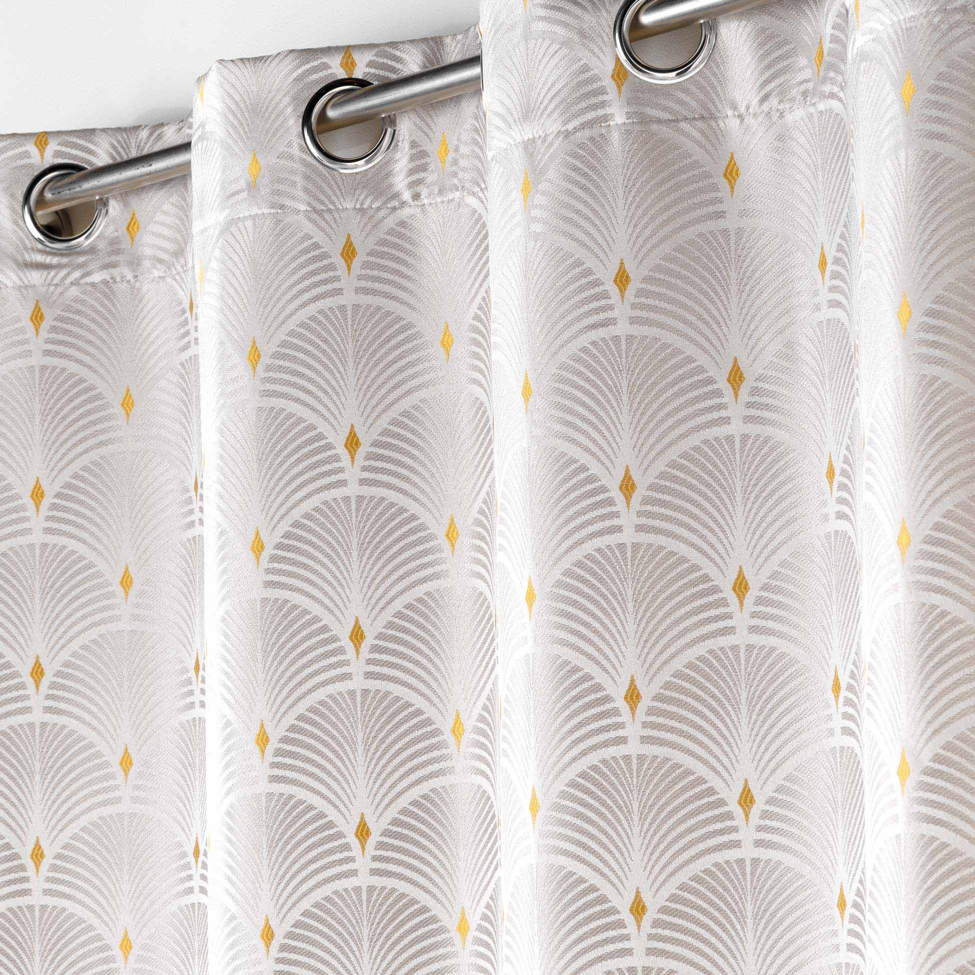 U10 Draperie Cadence Galben, 140 x 260 cm