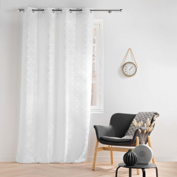 Draperie Caelia Alb, 140 x 280 cm (1)