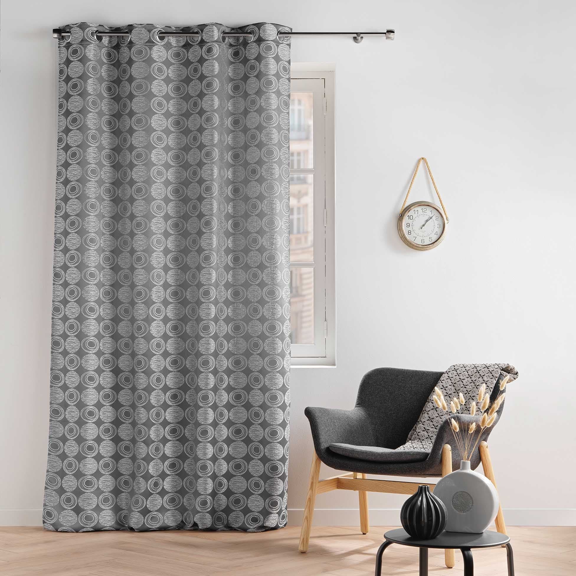Draperie Caelia Gri, 140 x 280 cm (1)