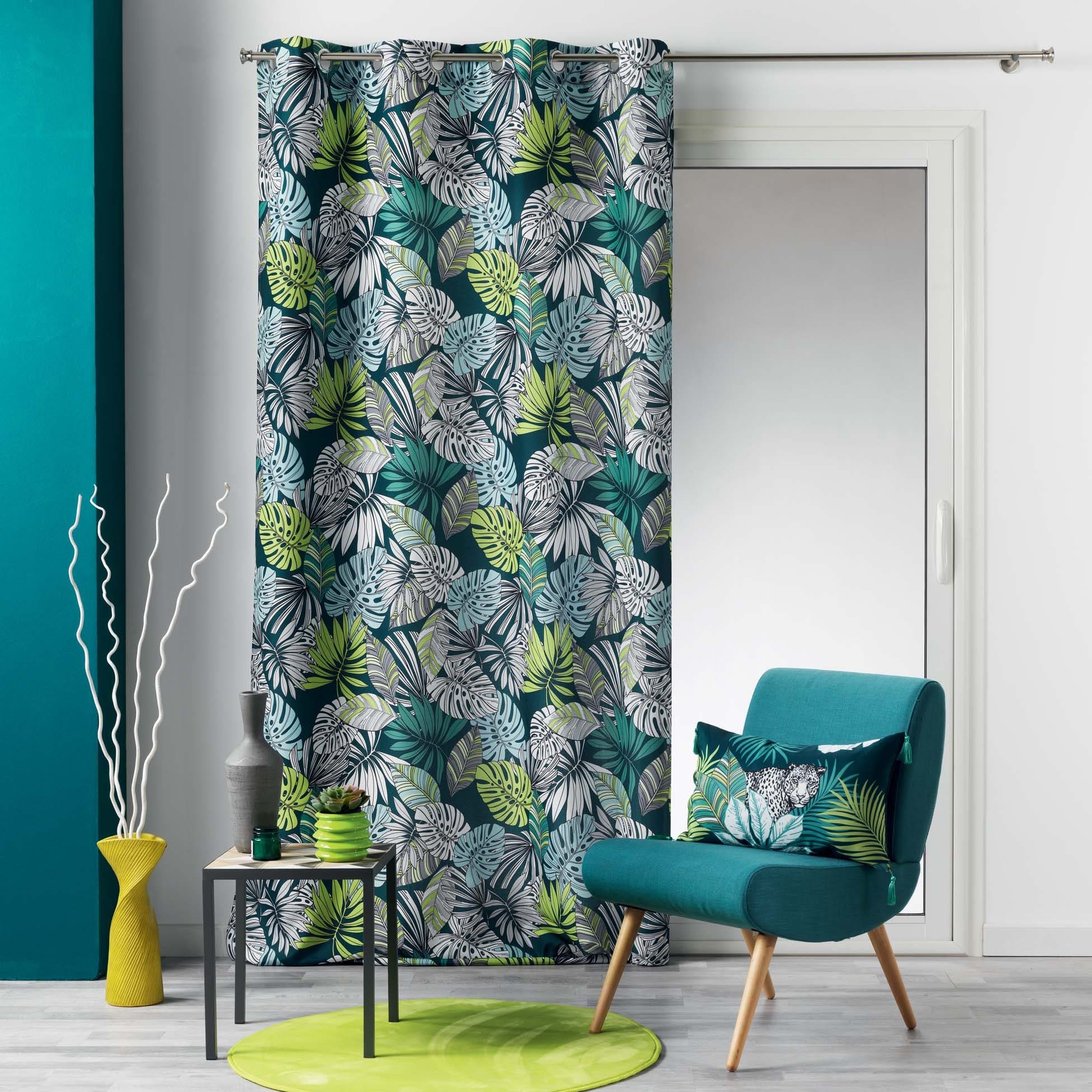 U10 Draperie Cap Nature Verde, 140 x 260 cm