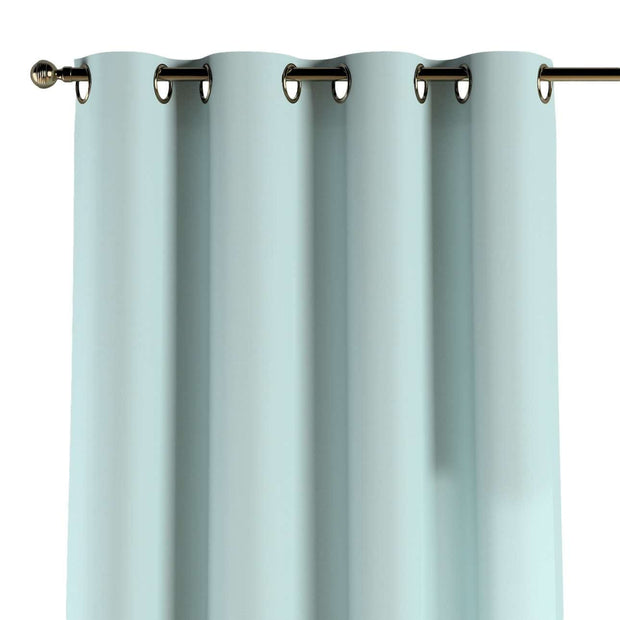 Draperie Cotton Story Eyelet Albastru, 130 x 260 cm