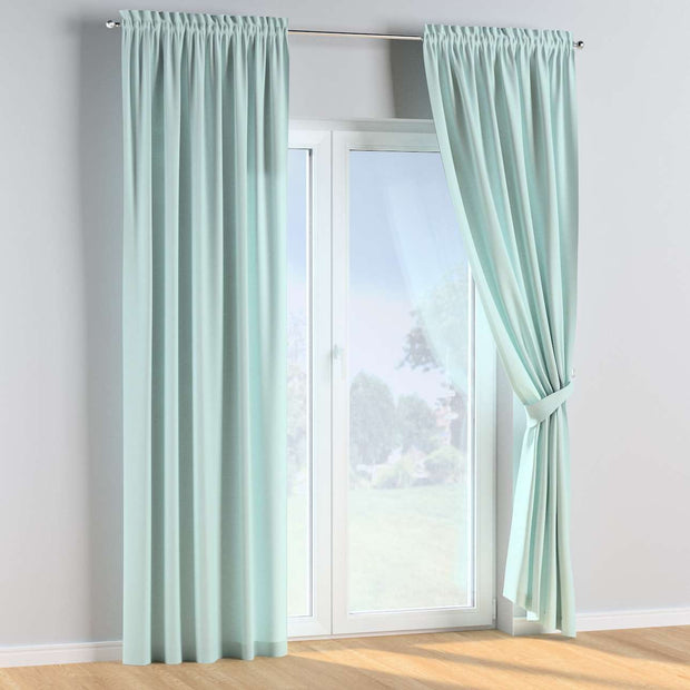 Draperie Cotton Story Slot Albastru, 130 x 260 cm (3)