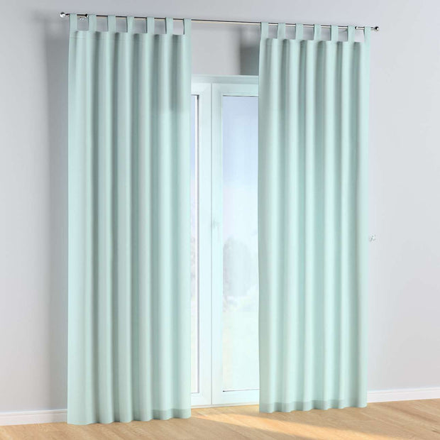 Draperie Cotton Story Tab Albastru, 130 x 260 cm (1)