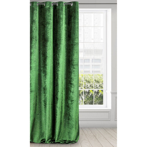 BFSummer Draperie Elizia Velvet Verde, 140 x 250 cm, 1 bucata