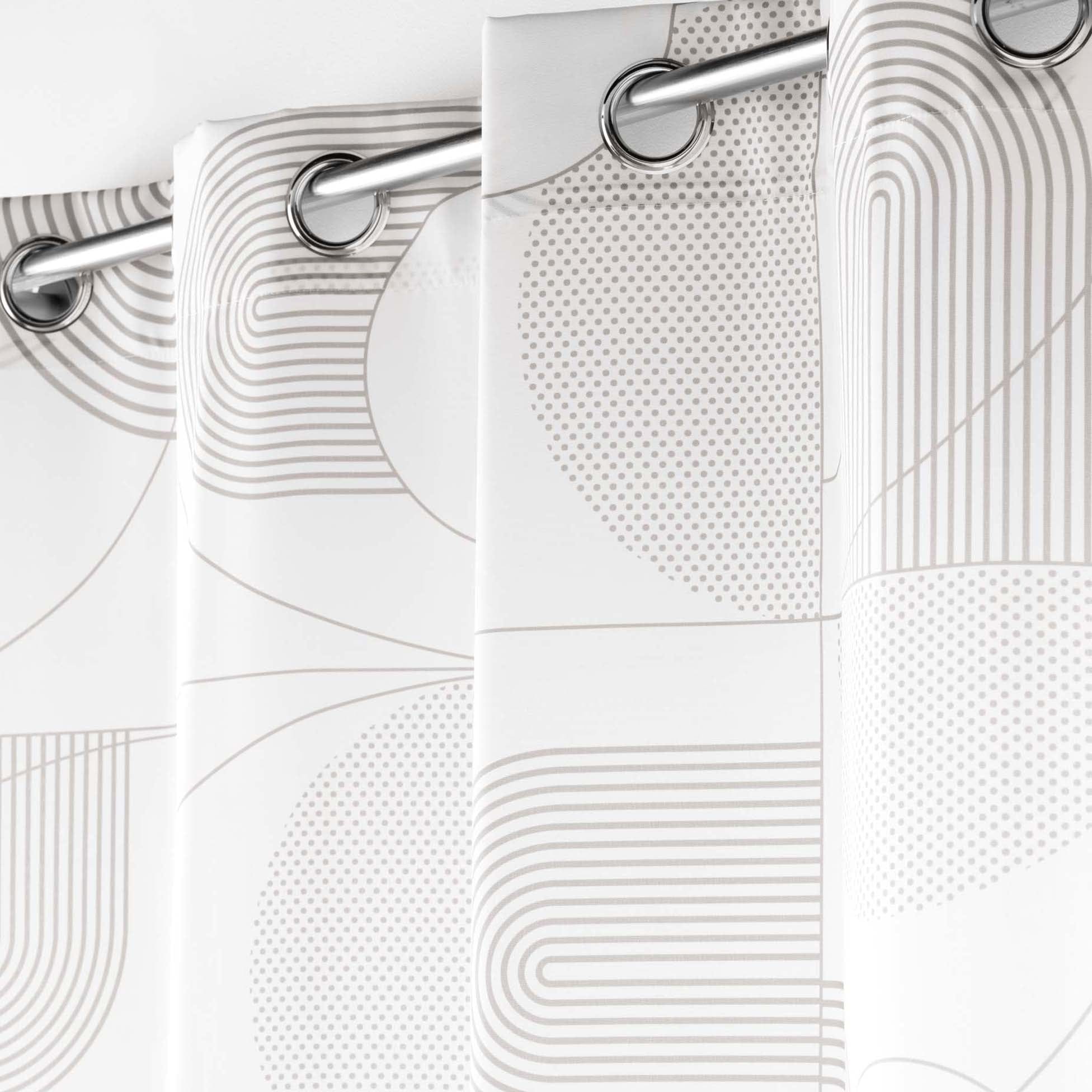 Draperie Esquisse Alb, 140 x 280 cm (3)