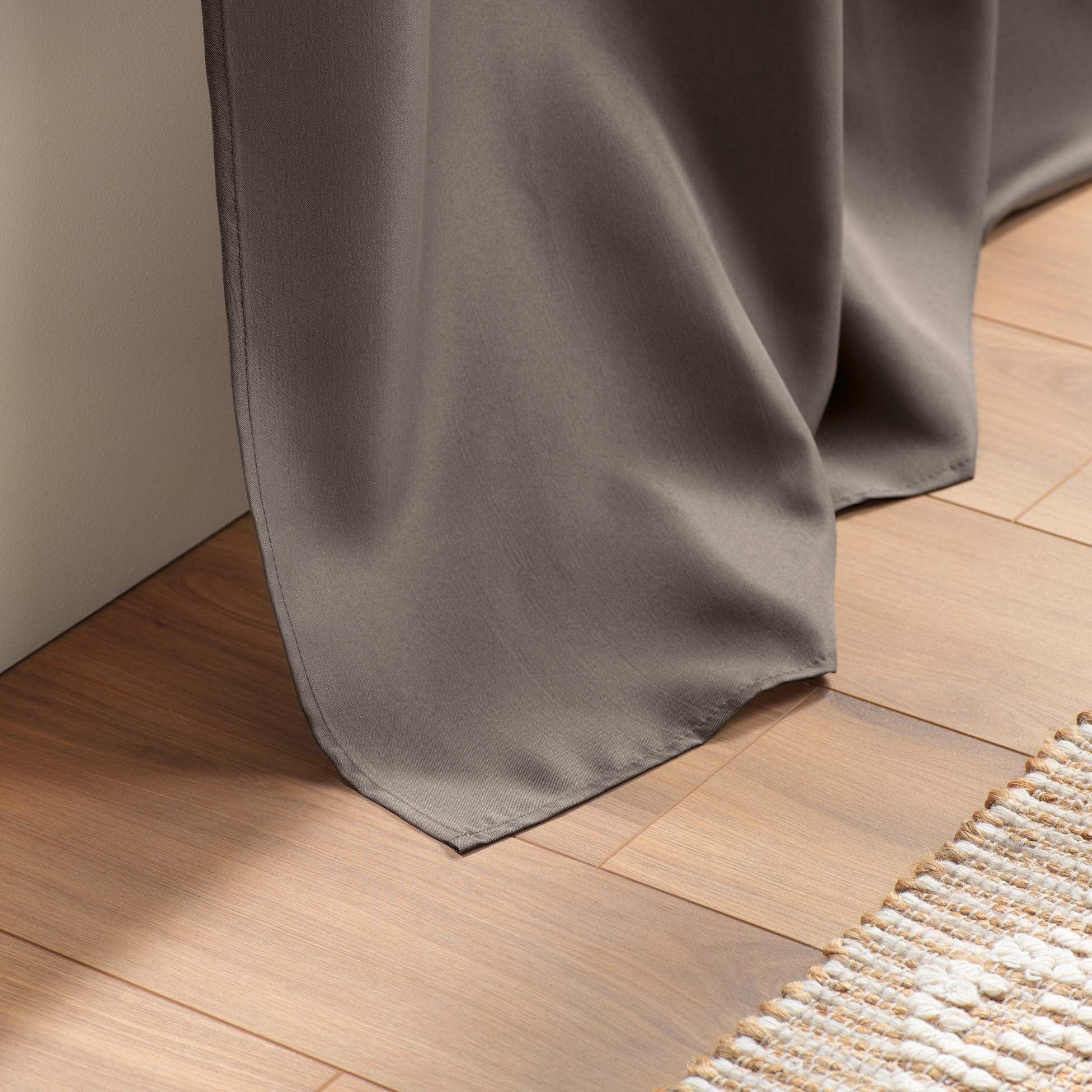 U10 Draperie Essentiel Grej, 140 x 260 cm