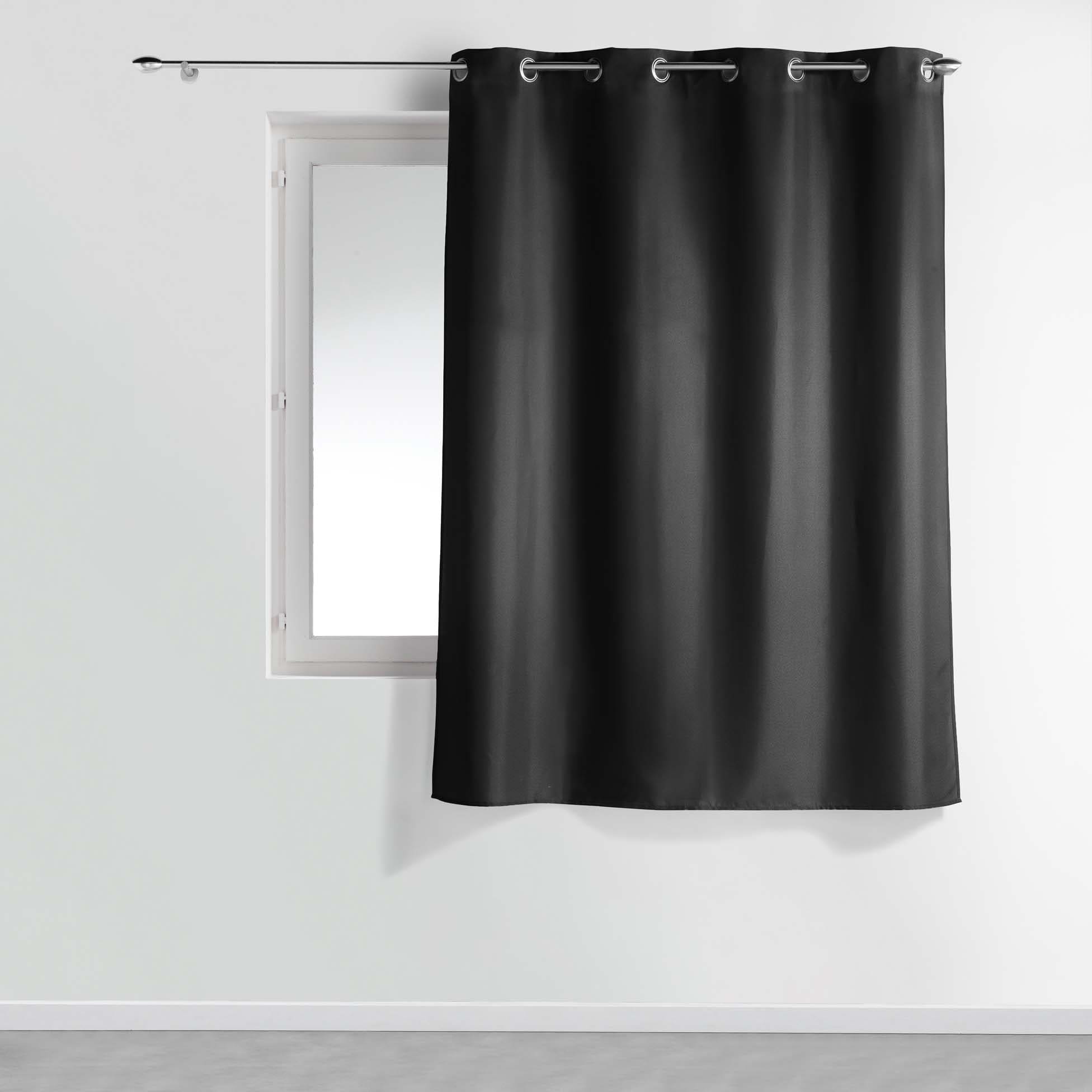 U10 Draperie Essentiel Negru, 140 x 180 cm