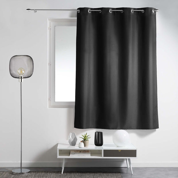 U10 Draperie Essentiel Negru, 140 x 180 cm