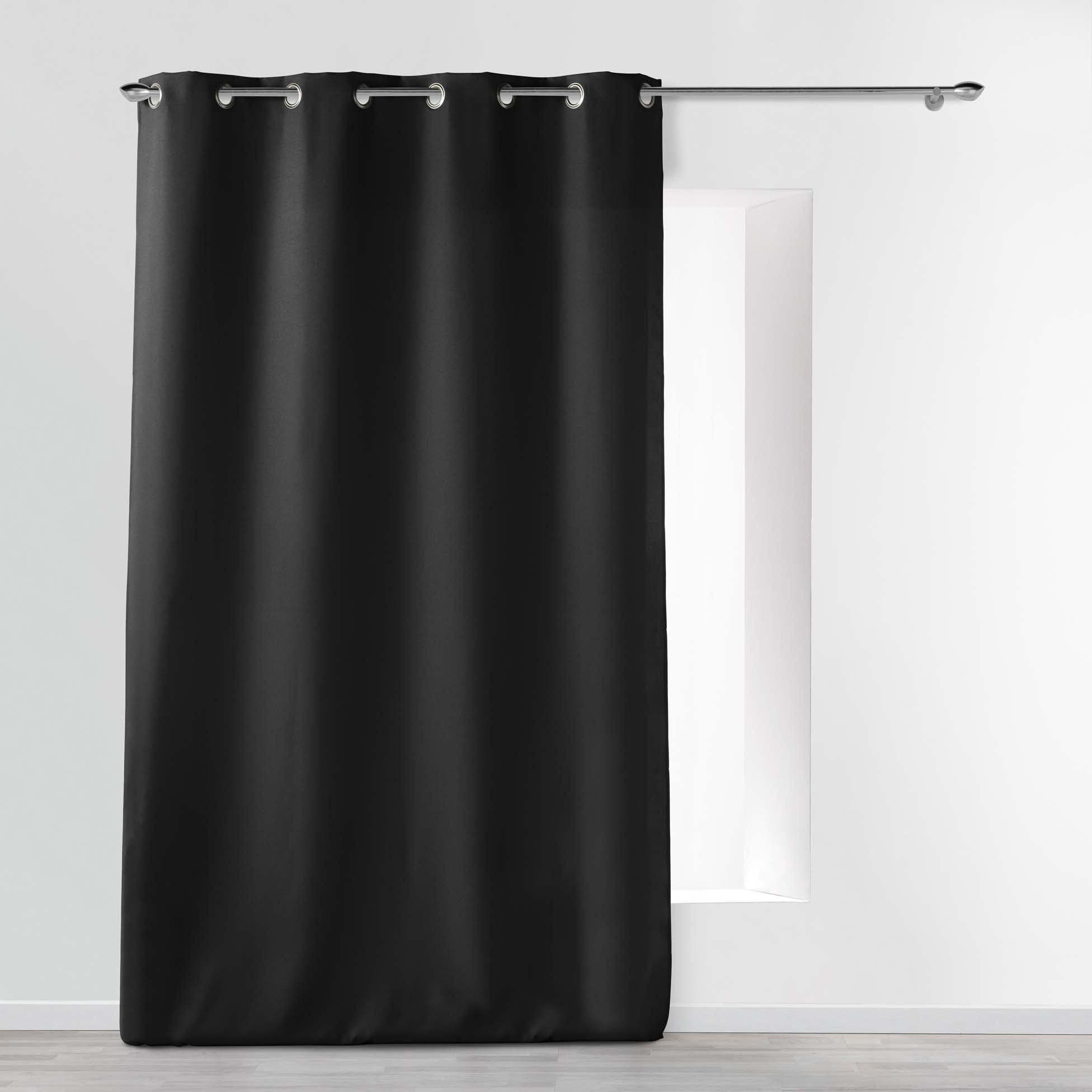 U10 Draperie Essentiel Negru, 140 x 260 cm