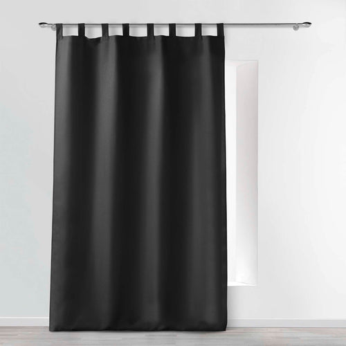 Draperie Essentiel Negru, 140 x 260 cm