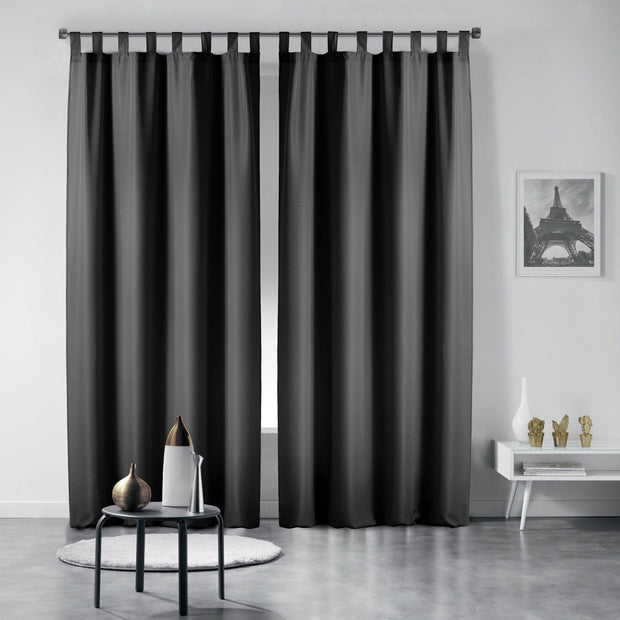 U10 Draperie Essentiel Negru, 140 x 260 cm
