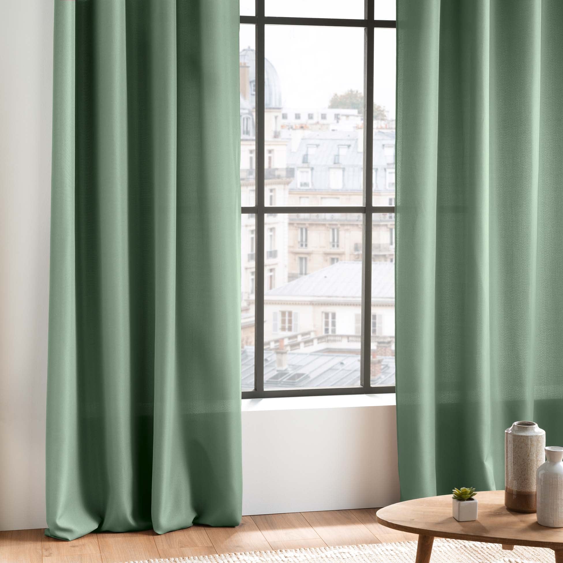 U10 Draperie Essentiel Verde Mint, 140 x 260 cm