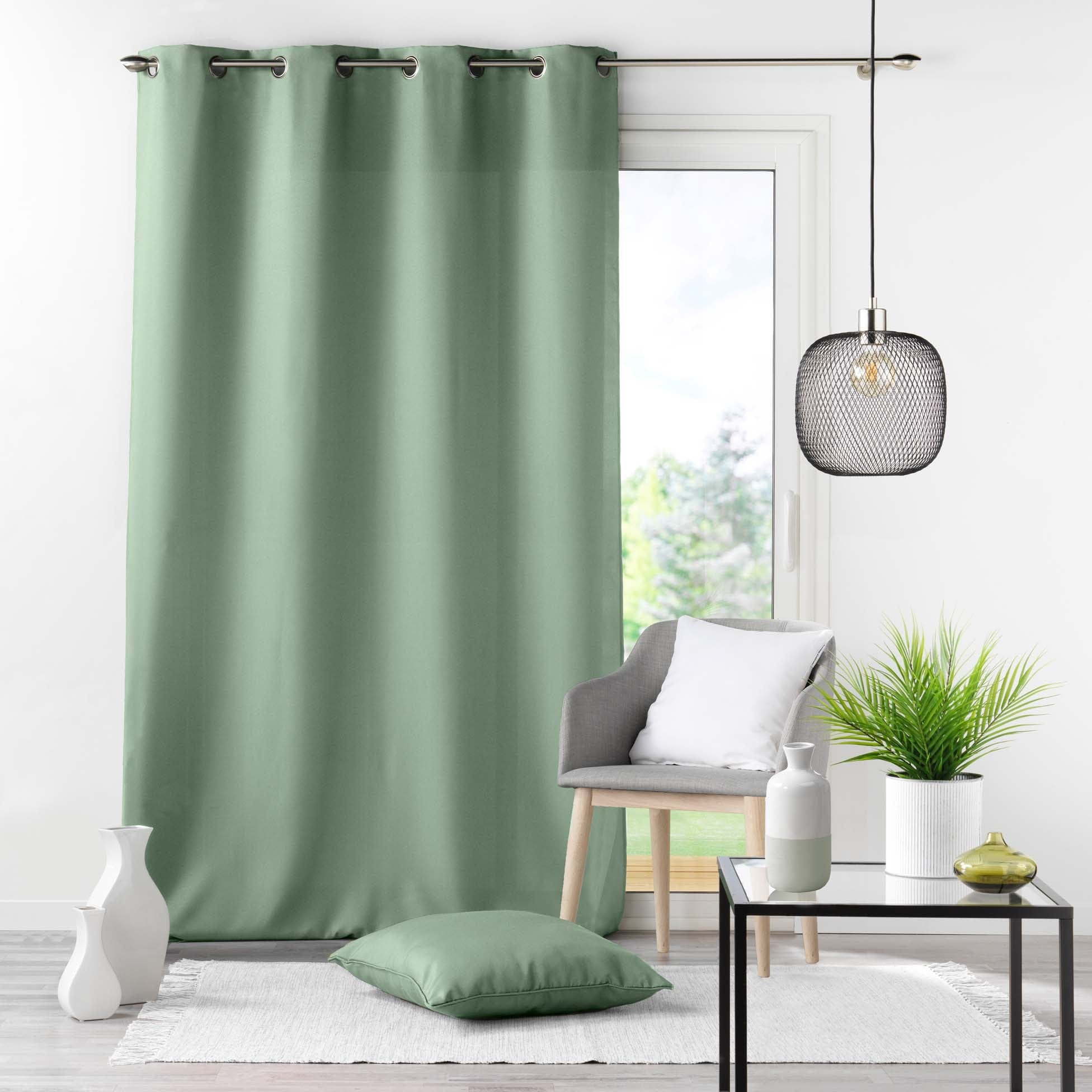 U10 Draperie Essentiel Verde Mint, 140 x 280 cm