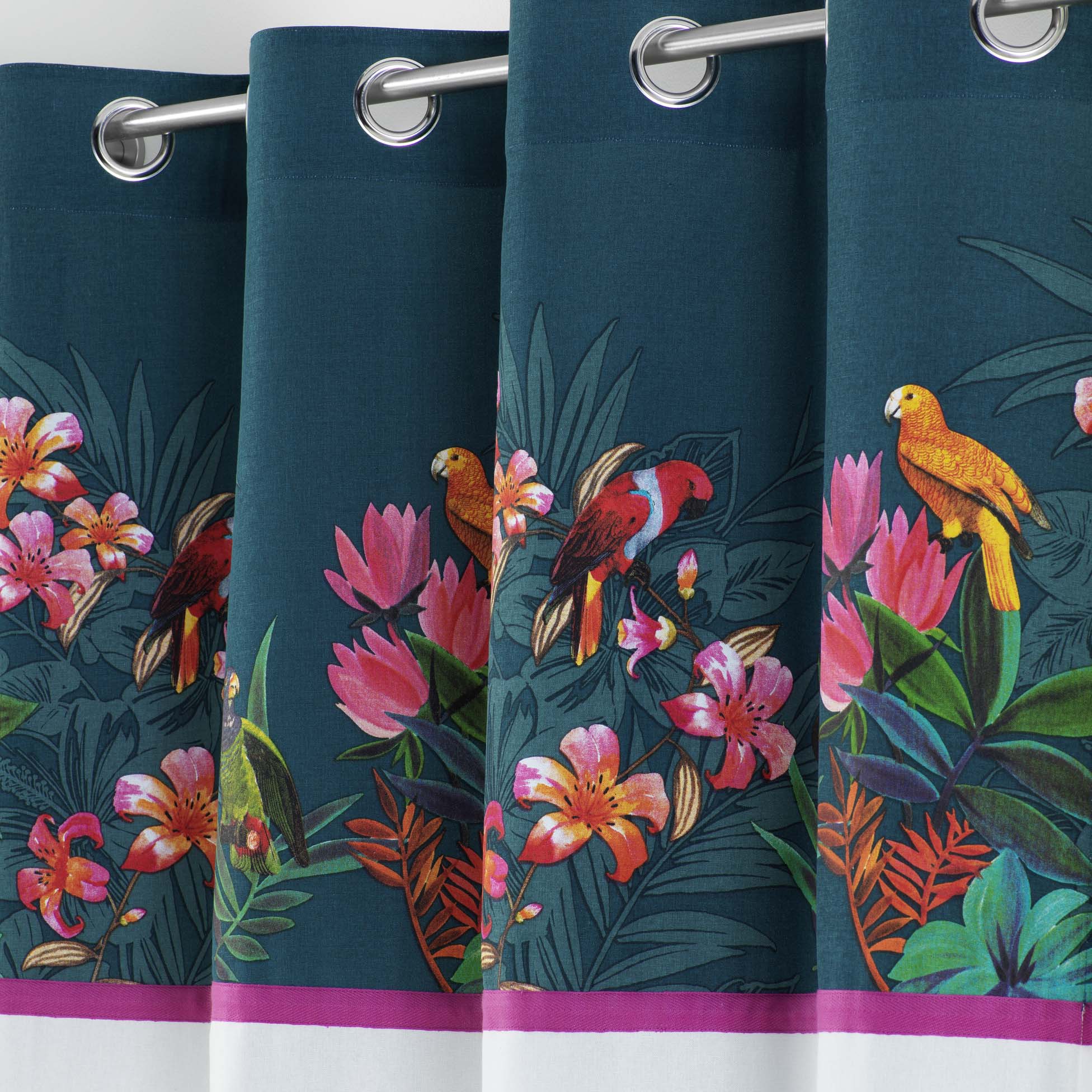 Draperie Exotic Paradise Bej, 140 x 240 cm (2)