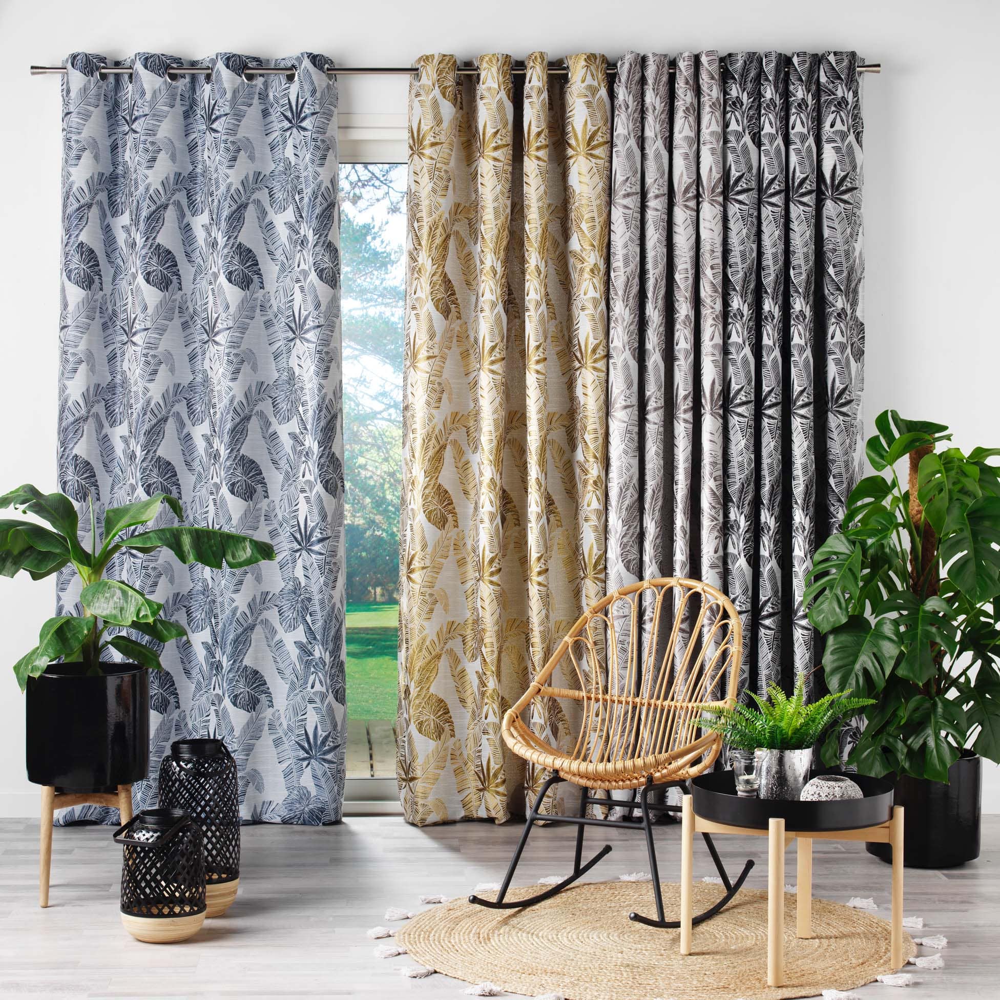 Draperie Faggy Albastru Inchis, 140 x 260 cm (2)