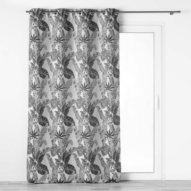 Draperie Faggy Negru, 140 x 260 cm