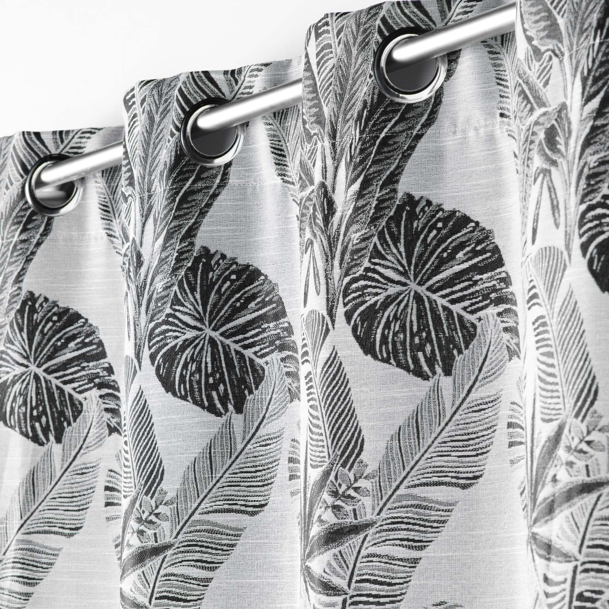 Draperie Faggy Negru, 140 x 260 cm (3)