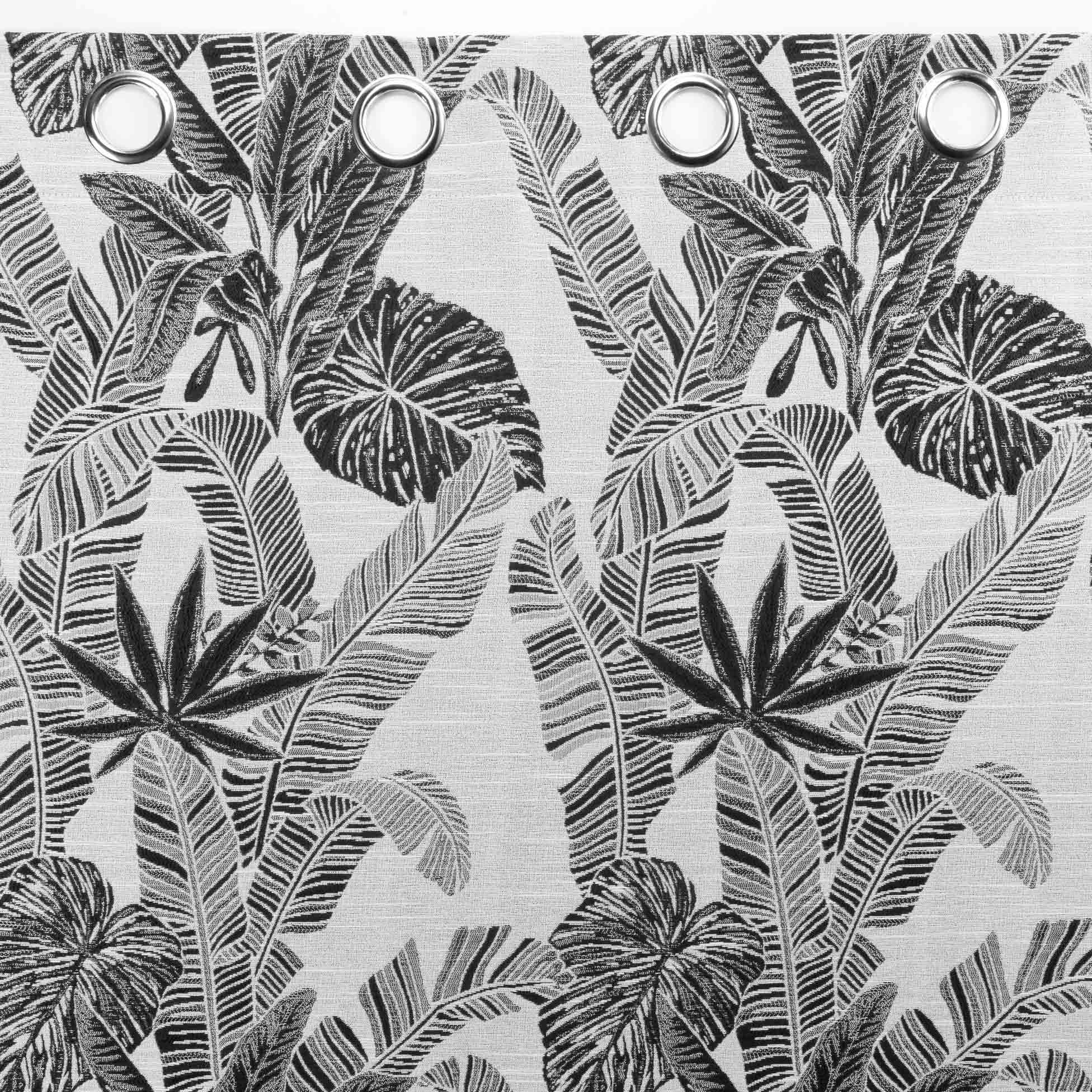 U10 Draperie Faggy Negru, 140 x 260 cm