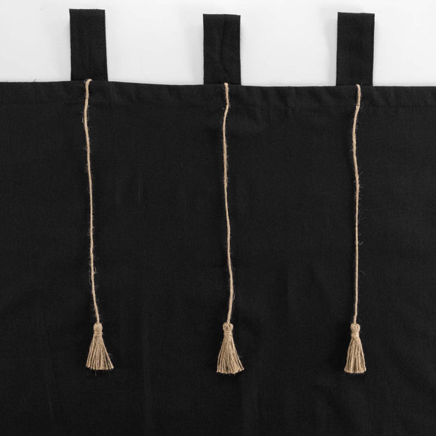 U10 Draperie Filine Negru, 140 x 240 cm