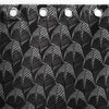 Draperie Floriani Negru, 140 x 260 cm (3)