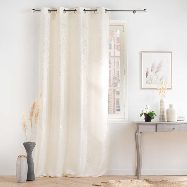 Draperie Galilea Ivoir, 140 x 260 cm (1)