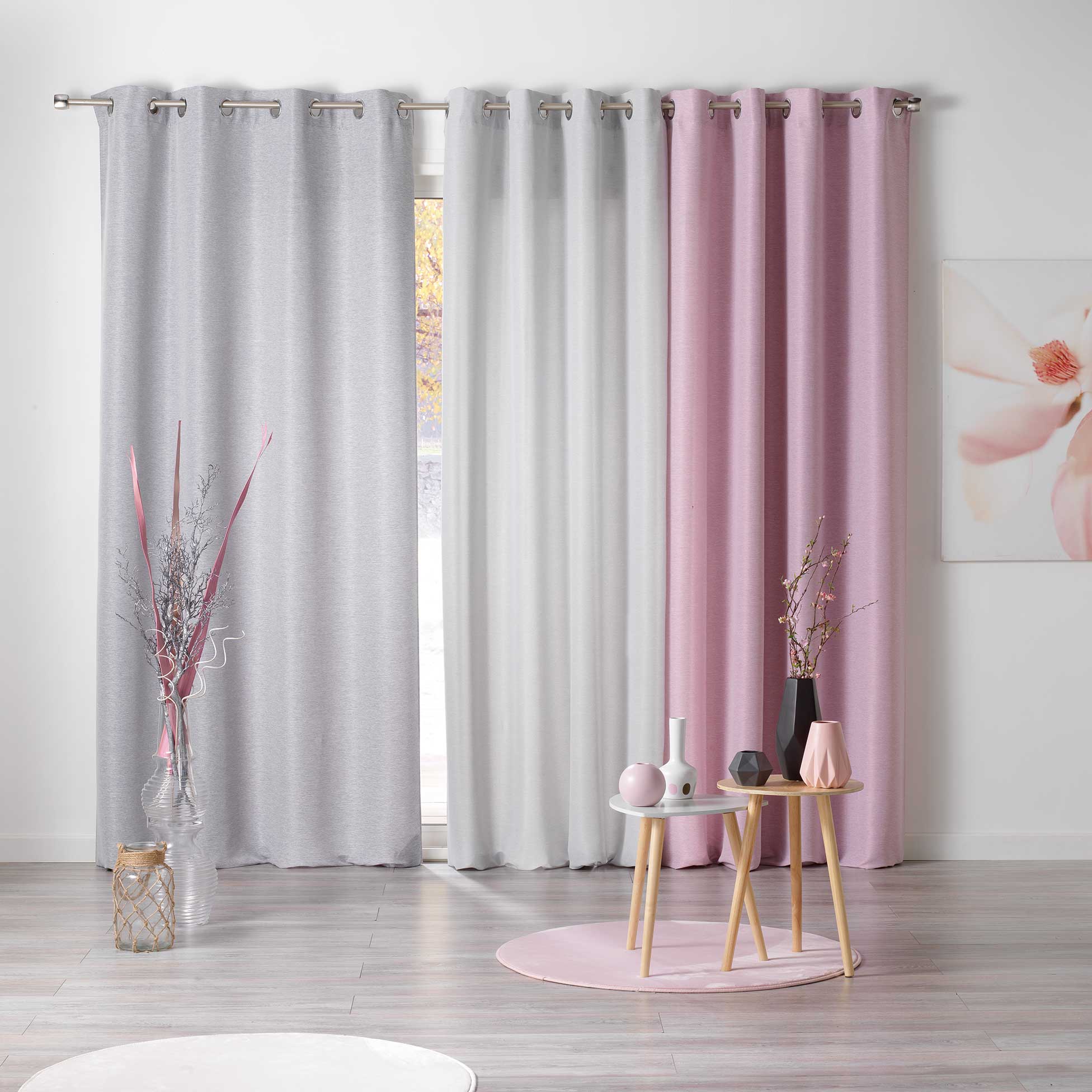 Draperie Glory Roz, 140 x 240 cm (1)
