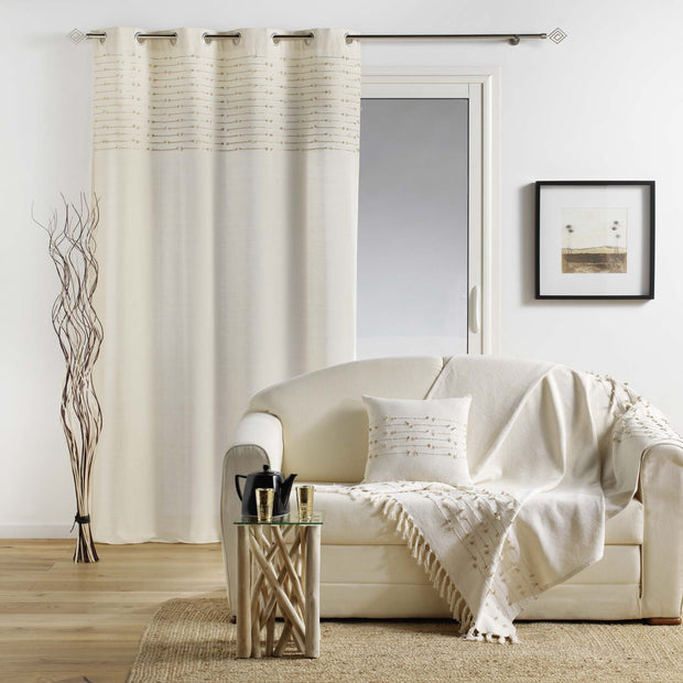 Draperie Golden Sunset Bej, 140 x 240 cm (1)