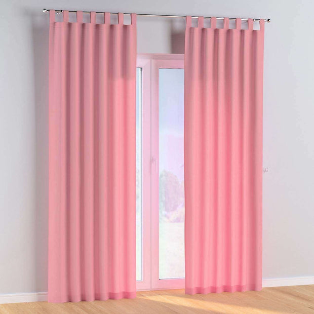 Draperie Happiness Cotton Tab Roz, 130 x 260 cm (1)